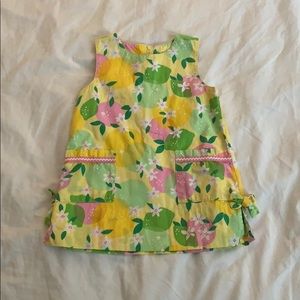 Lilly Pulitzer Lemon Toddler Dress